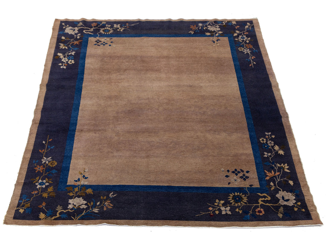 Antique Art Deco Chinese Rug 8 X 10