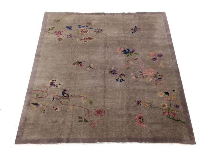 Antique Art Deco Chinese Rug 9 X 12