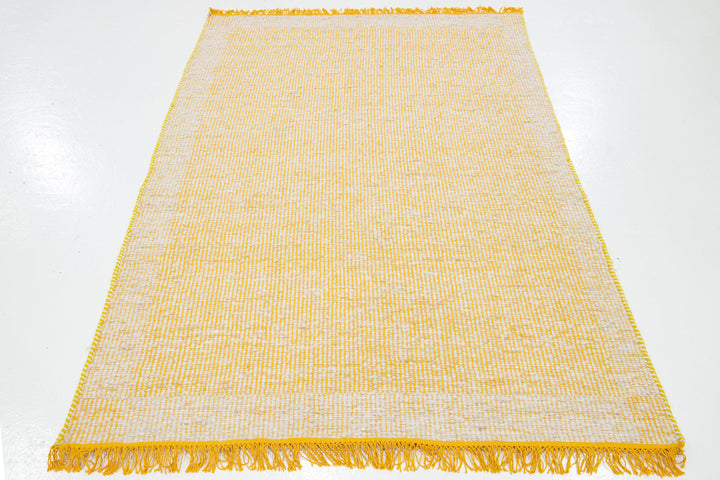 Modern Felted Wool Rug 5 X 8