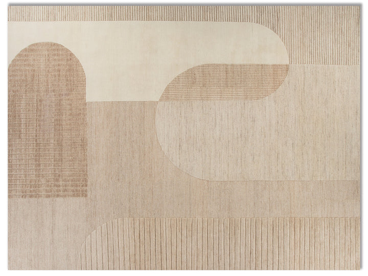 Modern Wool Rug 8 X 10 -Made to order-