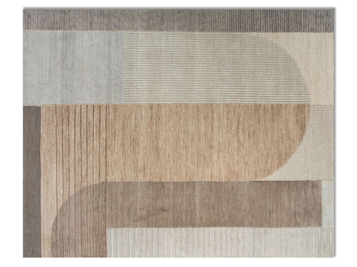 Modern Wool Rug 8 X 10 -Made to order-