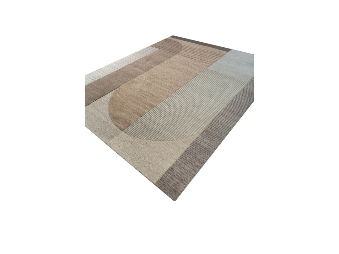 Modern Wool Rug 8 X 10 -Made to order-