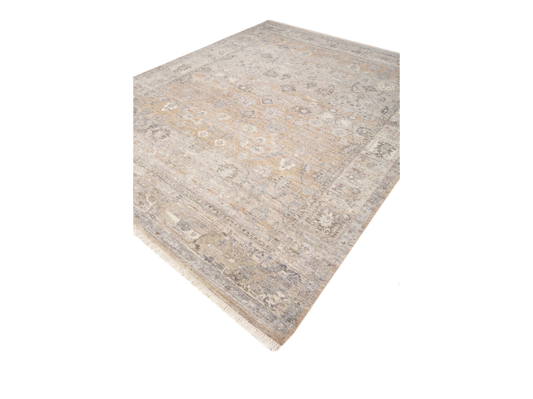 Traditional Wool Rug 8 X 10 -Made to order-