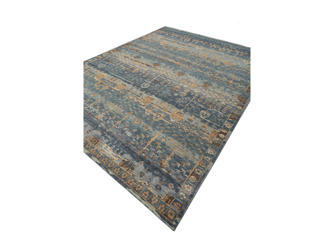 Traditional Wool Rug 8 X 10 -Made to order-