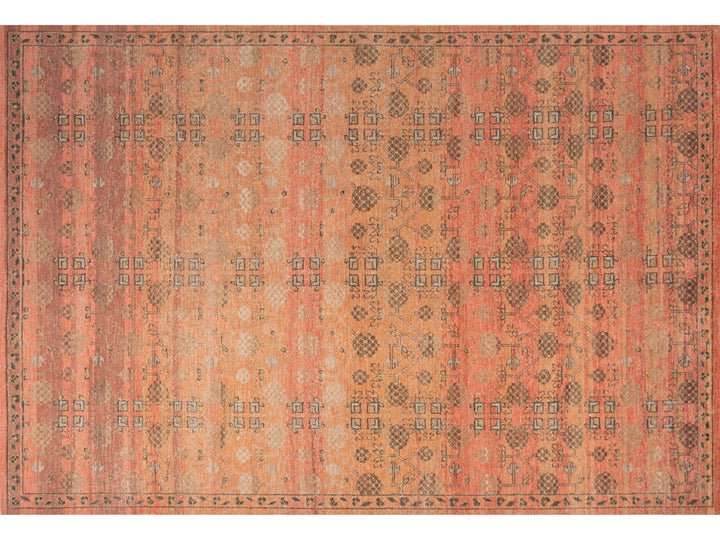Traditional Wool Rug 8 X 10 -Made to order-