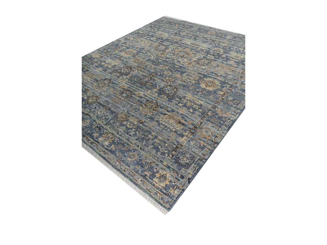 Traditional Wool Rug 8 X 10 -Made to order-