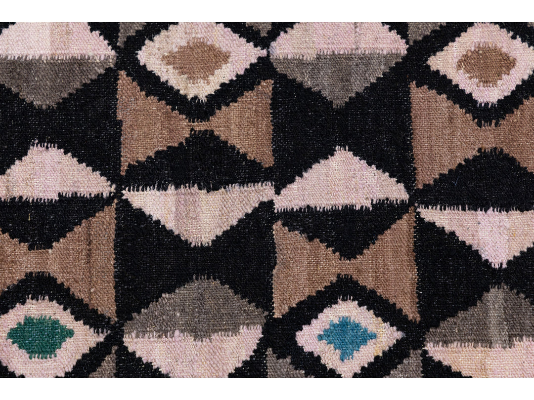 Modern Kilim Wool Rug 10 X 12