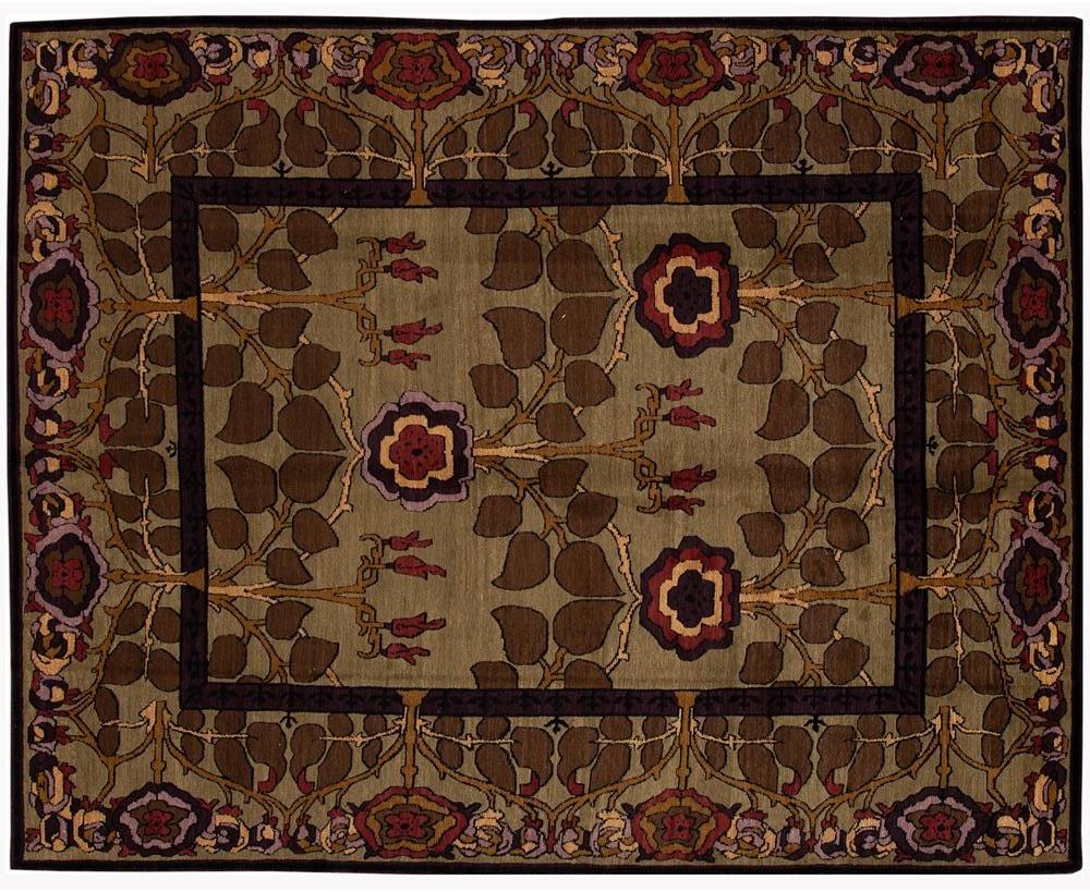 21st Century Contemporary Khotan Style Wool Rug 8 X 10