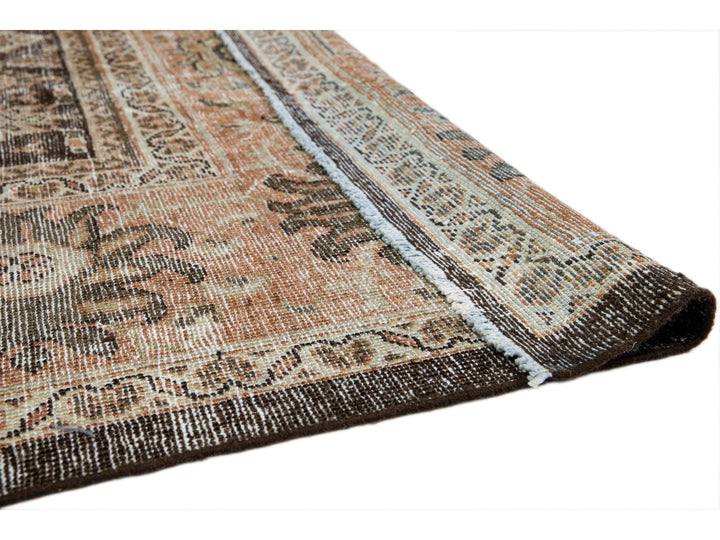 Antique Sultanabad Wool Rug 10 X 14