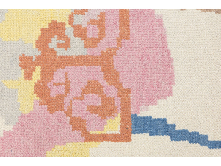 Modern Art Deco Wool Rug 9 X 12