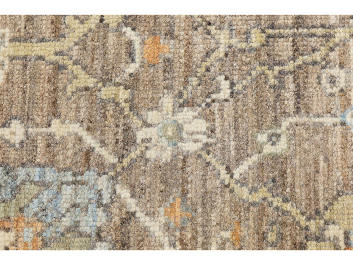 Modern Oushak Wool Rug 9 X 13