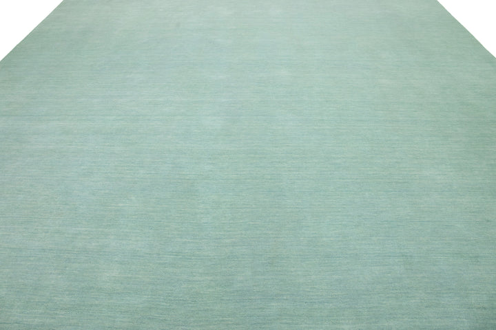 Modern Gabbeh Wool Rug 12 X 15