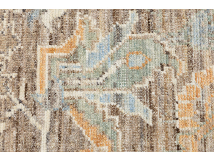 Modern Oushak Wool Rug 9 X 12