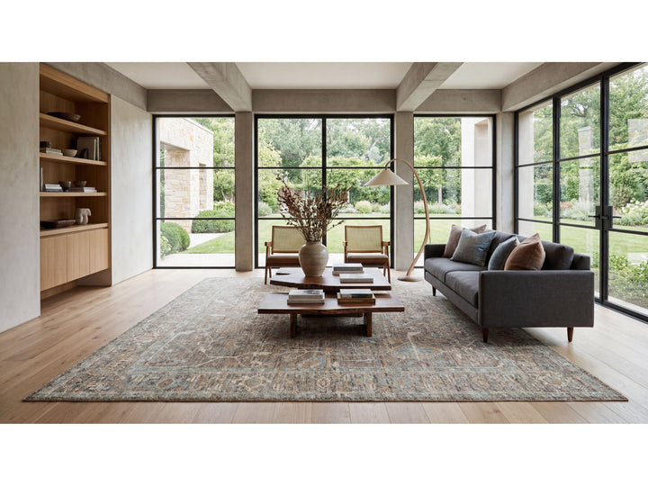 Modern Oushak Wool Rug 9 X 12