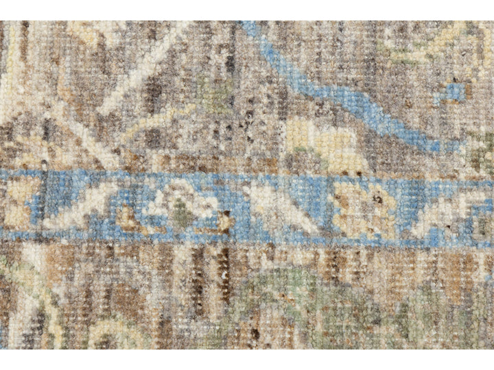 Modern Oushak Wool Rug 9 X 12