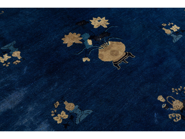 Antique Art Deco Chinese Rug 9 X 12