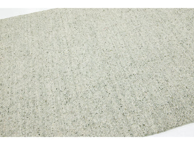 Modern Textured Wool Rug 5 X 8