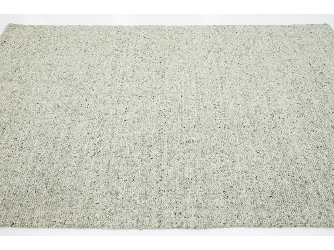 Modern Textured Wool Rug 5 X 8