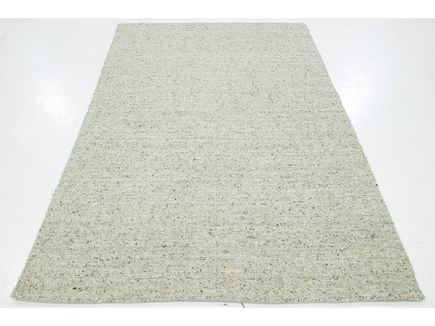 Modern Textured Wool Rug 5 X 8