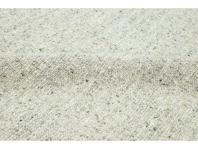 Modern Textured Wool Rug 5 X 8