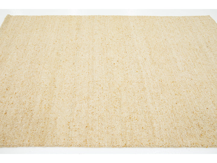Modern Textured Wool Rug 5 X 8