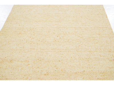 Modern Textured Wool Rug 5 X 8