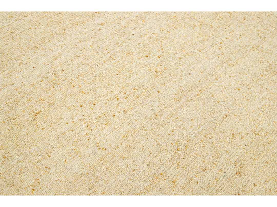 Modern Textured Wool Rug 5 X 8
