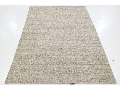 Modern Sasco Collection Wool Rug 5 X 8