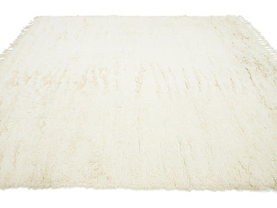 Modern Moroccan Wool Rug 9 X 10