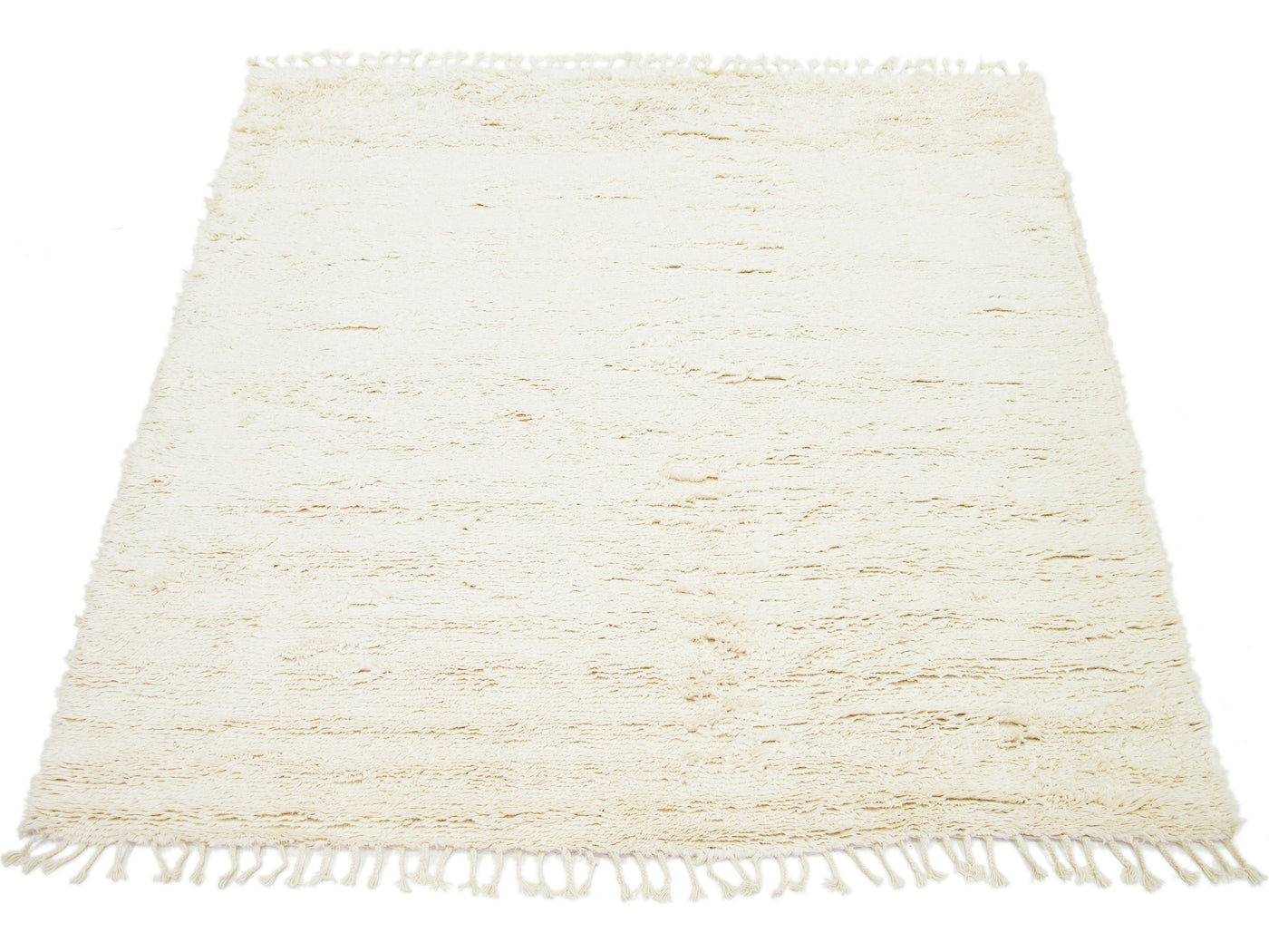 Modern Moroccan Wool Rug 9 X 10