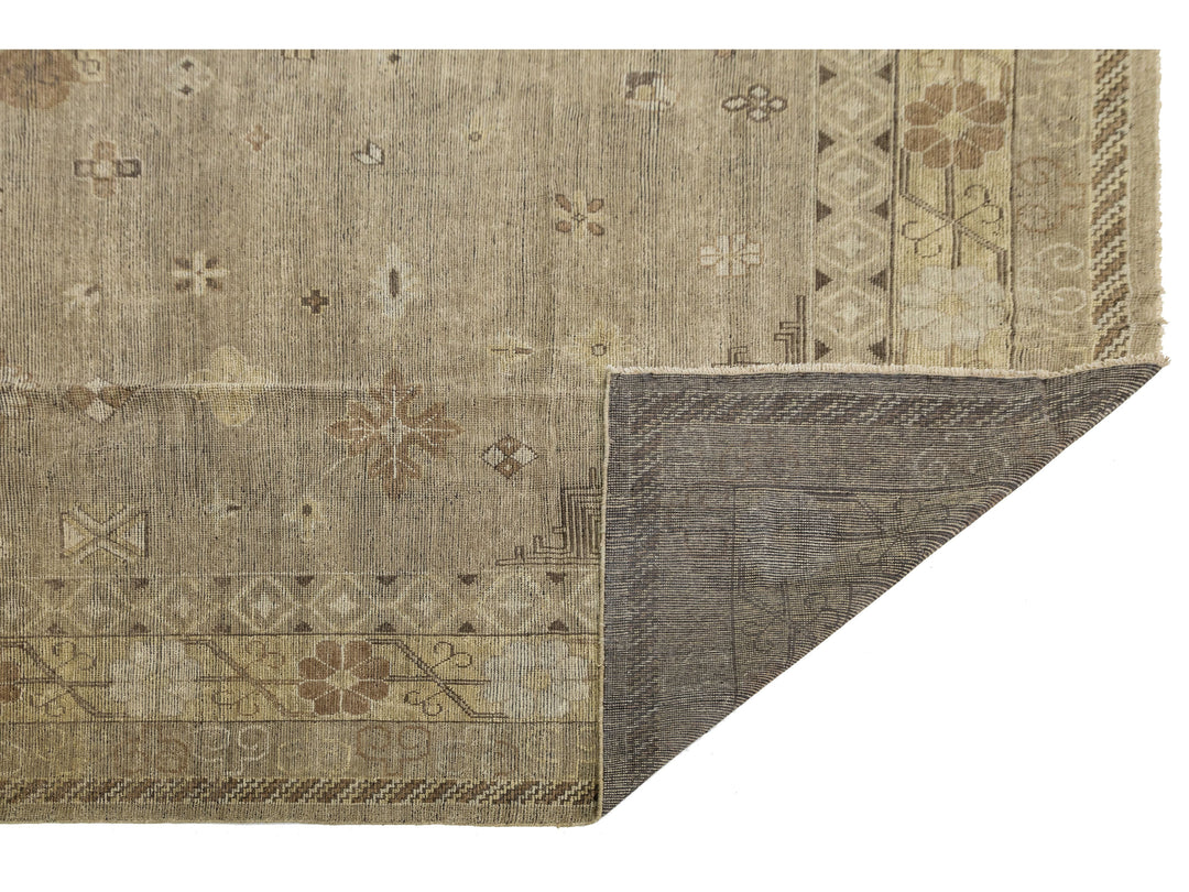 Modern Senneh Wool Rug 15 X 16