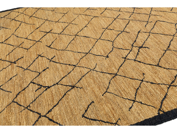 Contemporary Soumak Wool Rug 9 X 12