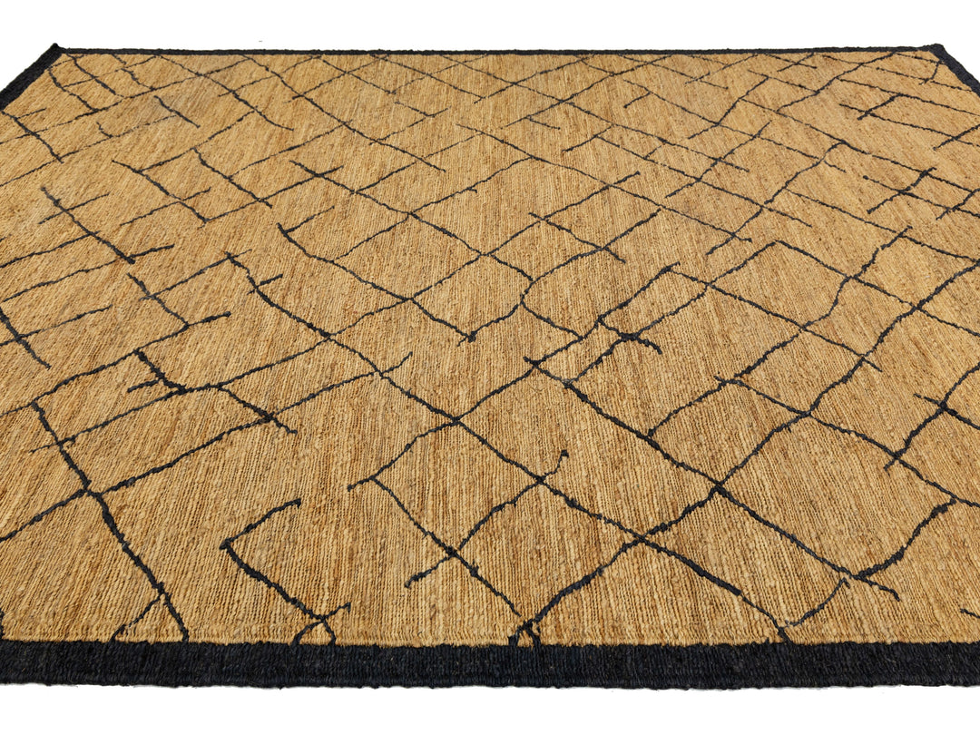 Contemporary Soumak Wool Rug 9 X 12