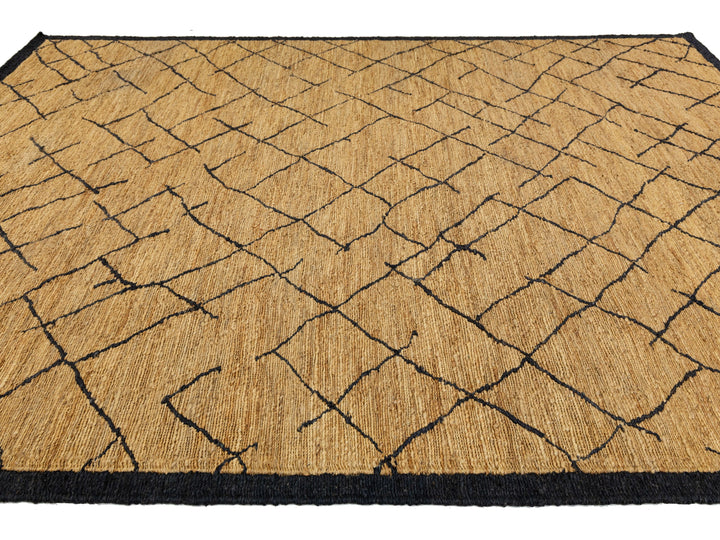 Contemporary Soumak Wool Rug 9 X 12