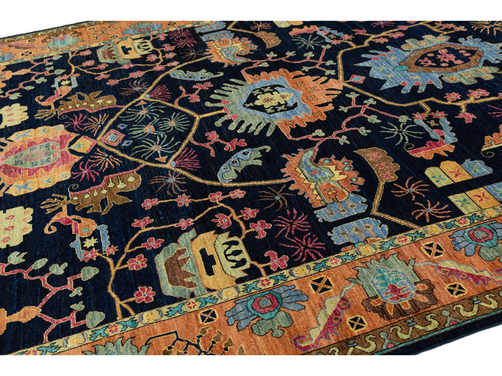 Modern Serapi Wool Rug 9 X 12