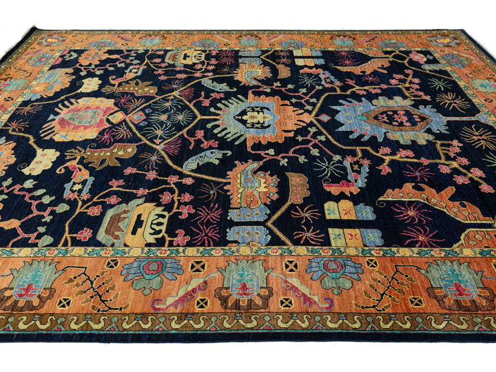Modern Serapi Wool Rug 9 X 12