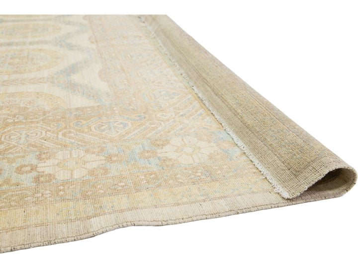 Modern Khotan Wool Rug 9 X 12
