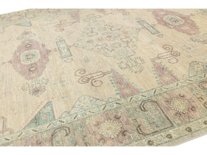 Modern Serapi Wool Rug 11 X 13