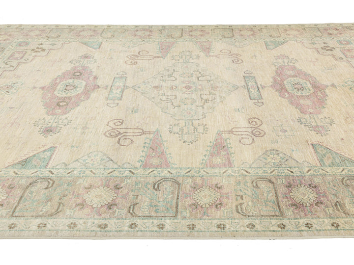 Modern Serapi Wool Rug 11 X 13