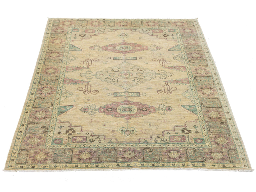 Modern Serapi Wool Rug 11 X 13