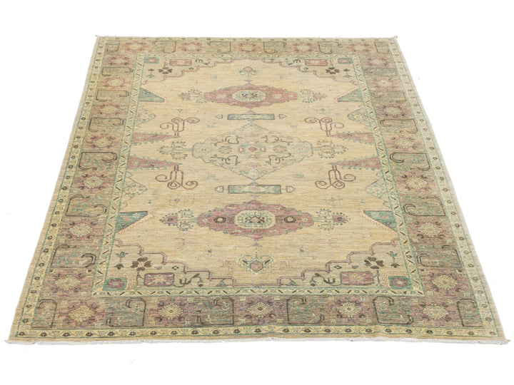 Modern Serapi Wool Rug 11 X 13