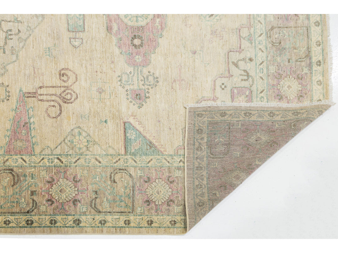 Modern Serapi Wool Rug 11 X 13