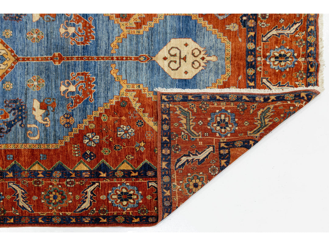 Modern Serapi Wool Rug 7 X 14