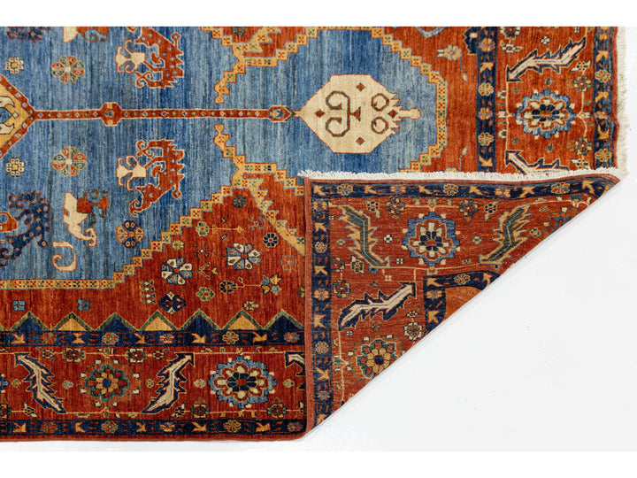 Modern Serapi Wool Rug 7 X 14