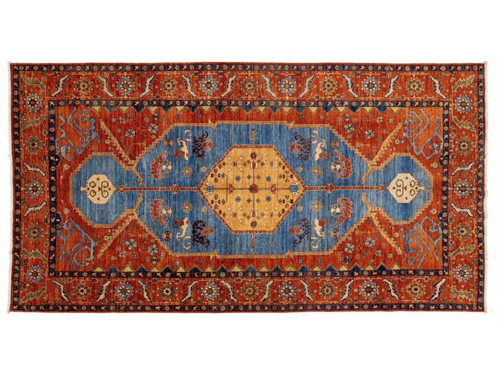 Modern Serapi Wool Rug 7 X 14