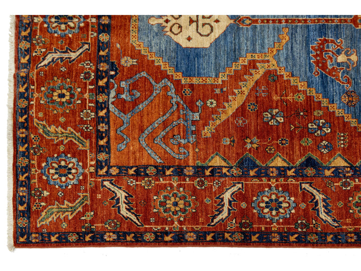 Modern Serapi Wool Rug 7 X 14