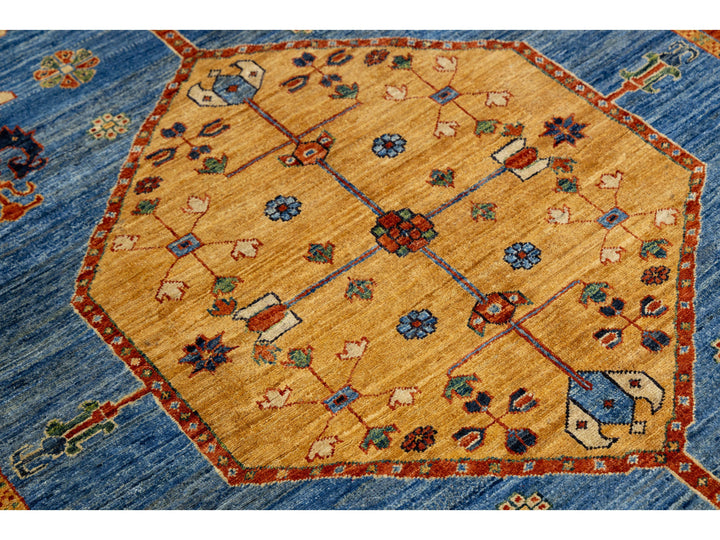 Modern Serapi Wool Rug 7 X 14