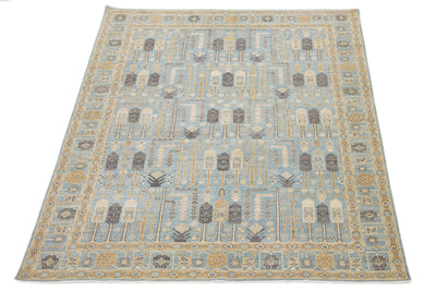 Modern Khotan Wool Rug 9 X 12