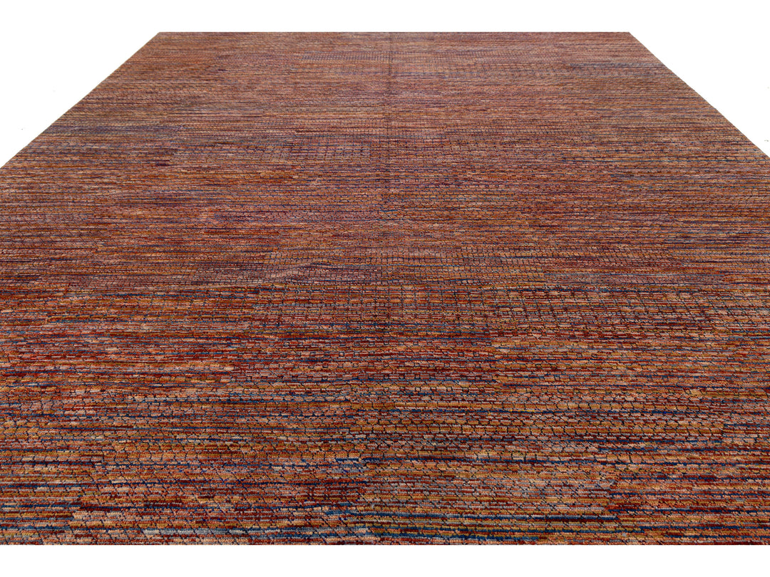 Modern Savannah Wool Rug 13 X 17