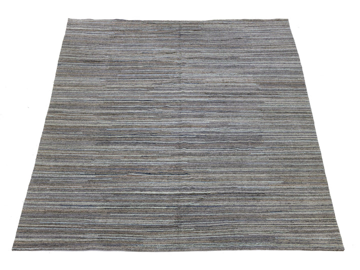 Modern Indian Wool Rug 12 X 15